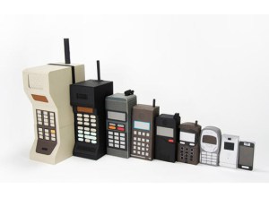Moore's Law is easily seen in the evolution of cell phones in the last several decades.