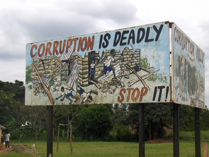 Just a friendly roadside PSA near the Equator. Wonder if these work? Photo credit: Louisa Gaylord