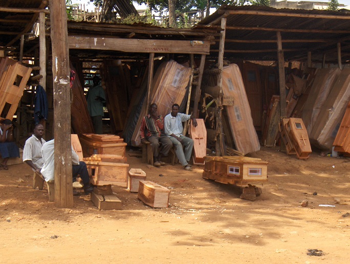 You can buy just about anything on the side of the road. Photo credit: Louisa Gaylord