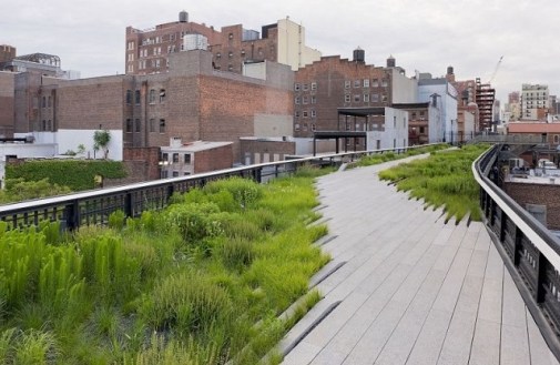 Susan think New York City's High Line is a great example of successful landscape architecture. It creates a space with a local historical identity, in a city built from so thousands of different cultures.
